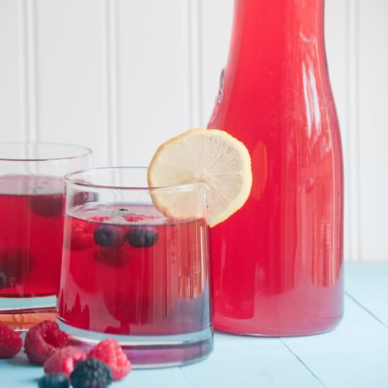 Triple Berry Lemonade - Recipe photo by FeedMeSeymour