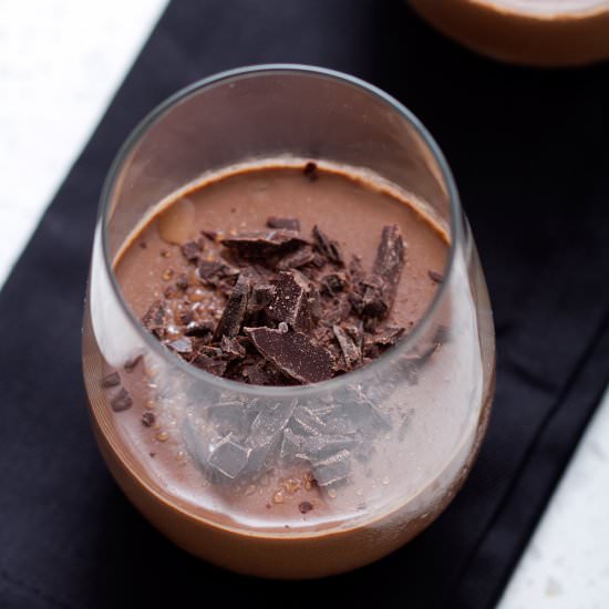 Chocolate Coconut Panna Cotta - Recipe photo by foodfashionandfun
