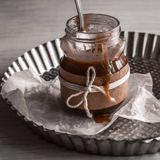 Salted Caramel Sauce - Recipe photo by olliebo