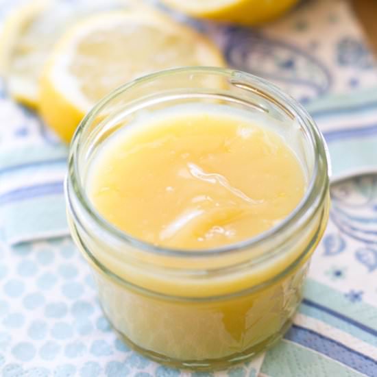 Easy Lemon Curd - Recipe photo by a latte food