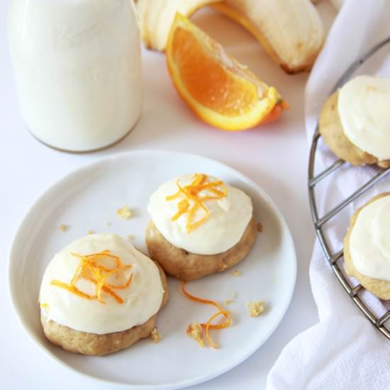 Banana Orange Drop Cookies - Recipe photo by cookingwithruthie