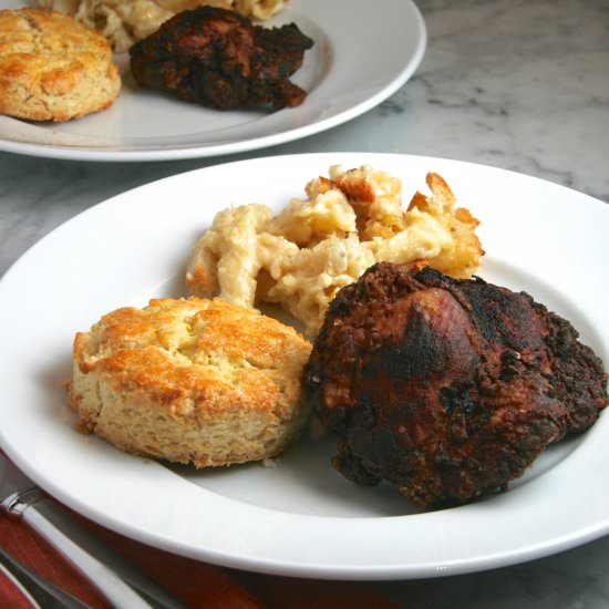 Coke-Brined Fried Chicken - Recipe photo by thebrookcook.wordpress.com