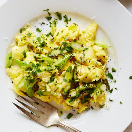 Simple Spring Scramble - Recipe photo by camillestyles