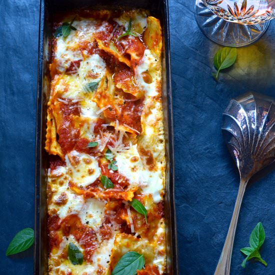 Ravioli Pasta Bake - Recipe photo by Bibbyskitchenat36