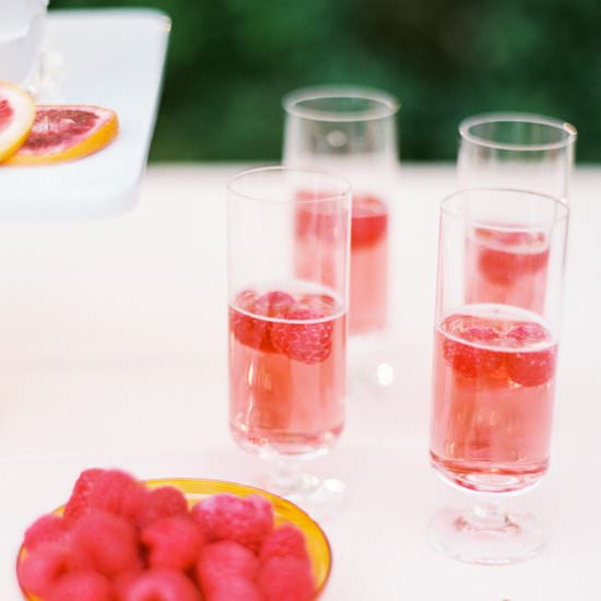 Raspberry Rose Cocktail - Recipe photo by laurenkelp
