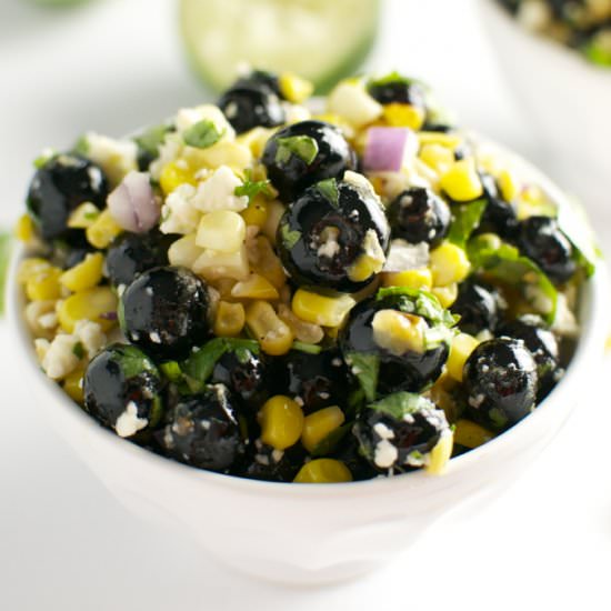 Blueberry Corn Salad - Recipe photo by Stuck on Sweet