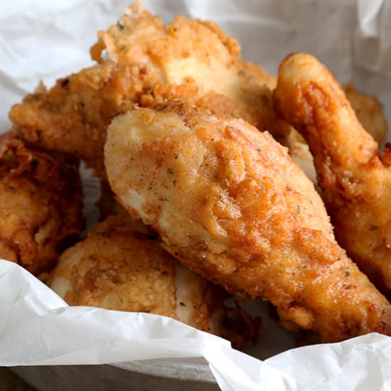 Gluten Free Fried Chicken - Recipe photo by gfshoestring