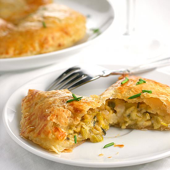 Pear, Leek & Gruyere Turnovers - Recipe photo by RaisinandFig