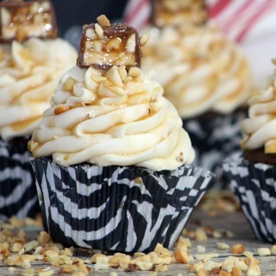 Snickers Cupcakes - Recipe photo by Adventures Of Country Divas