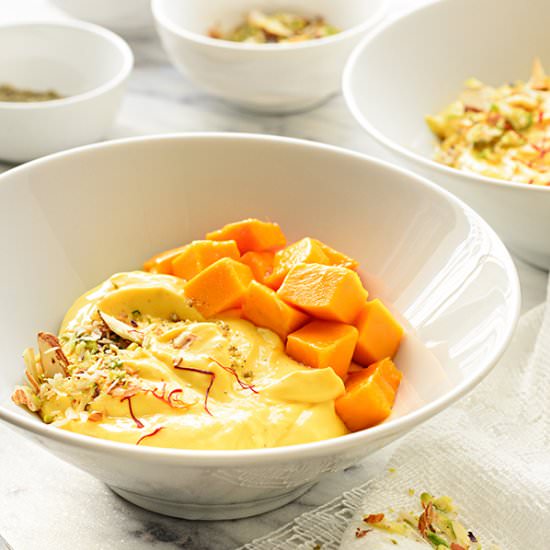 Mango Shrikhand - Recipe photo by cubesnjuliennes