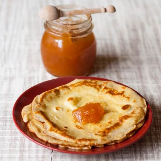 Crepes with jam - Recipe photo by streghetta in cucina