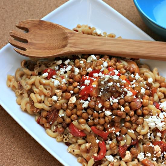 Mediterranean Pasta Salad - Recipe photo by SewCreativeBlog