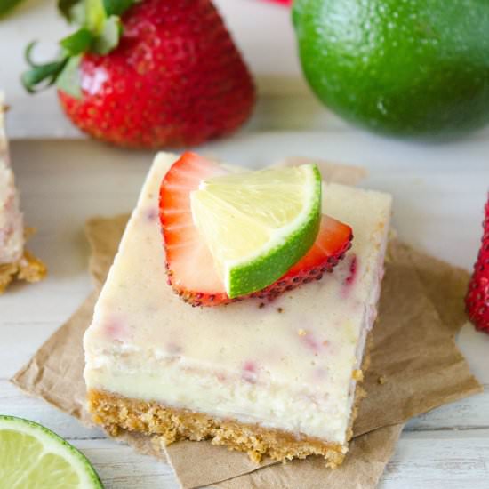 Strawberry Margarita Squares - Recipe photo by freshaprilflours