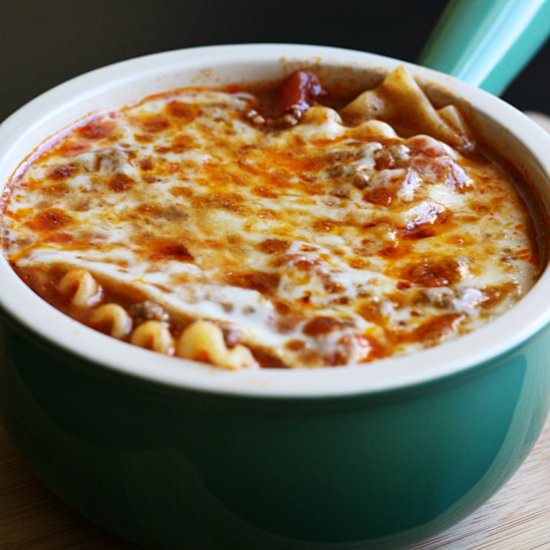 Lasagna Soup - Recipe photo by gracegoodeats