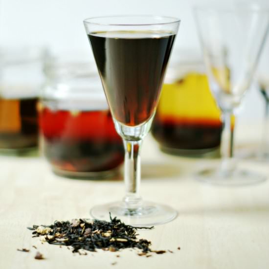 Tea Alcohol Infusions - Recipe photo by MyLifeCookbook