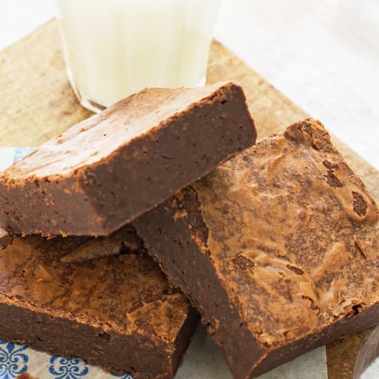 Fudgy-Wudgiest Brownies Ever - Recipe photo by nancy baggett-kitchenlane