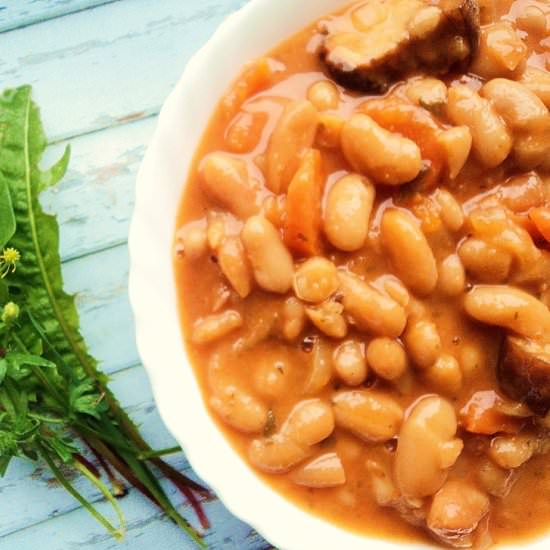 Simple Beans - Recipe photo by in love with art