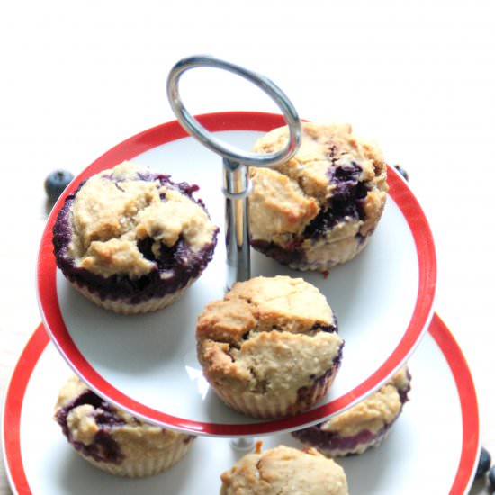 Gluten Free Blueberry Muffins - Recipe photo by veggiejam