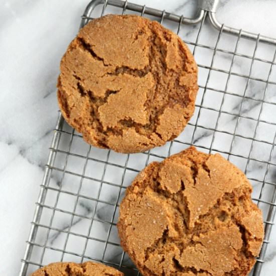 Crispy Molasses Cookies - Recipe photo by RecipeGirl