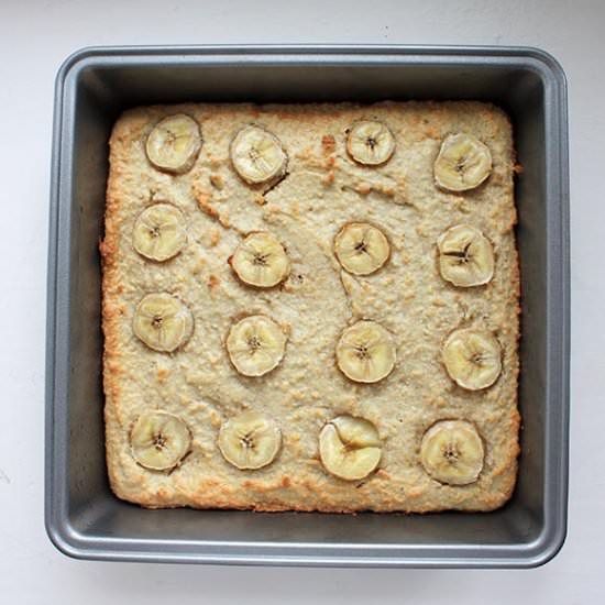 Banana and Coconut Breakfast Cake - Recipe photo by Small Acorns
