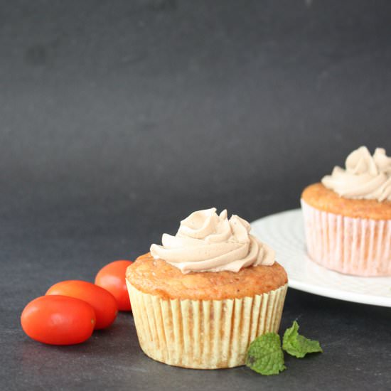 Tomato Cupcakes - Recipe photo by June Burns