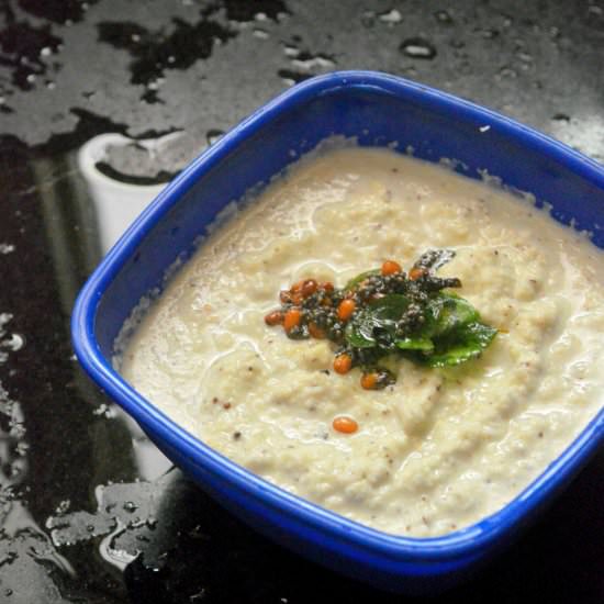 Coconut chutney - Recipe photo by hariniaravind