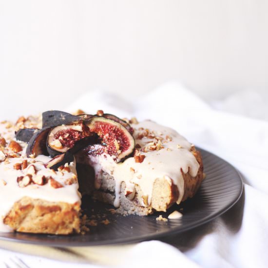 Parsnip + pecan cake - Recipe photo by tohercore