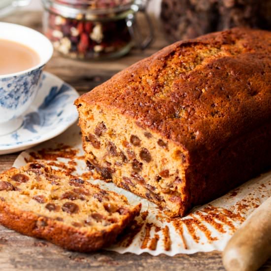 Rich and Fruit Tea Bread - Recipe photo by KitchenSanctuary