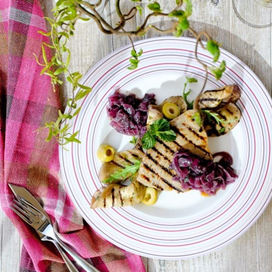 Sicilian Tuna in Agrodolce - Recipe photo by bazyliaczywanilia