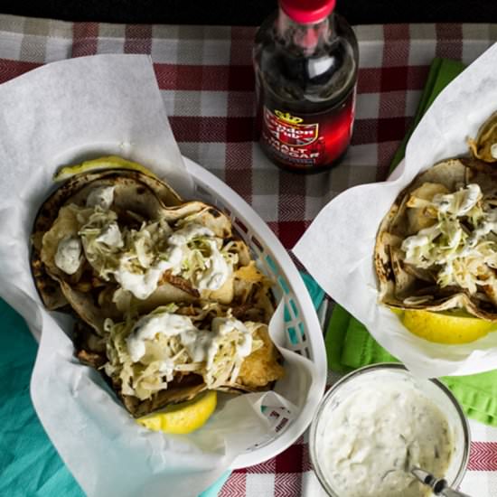 Fish & Chips Tacos - Recipe photo by Chattavore