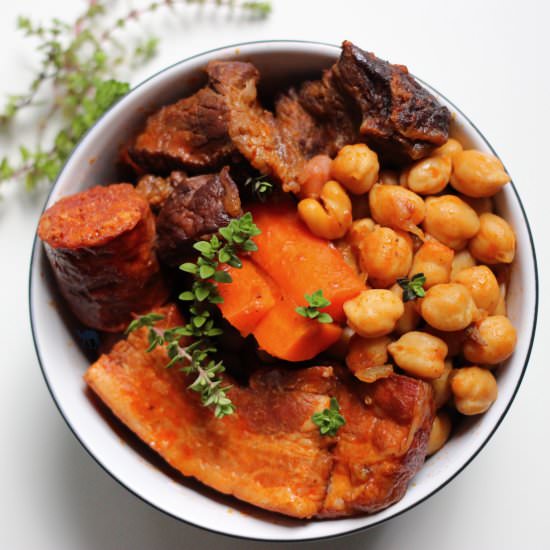 Spanish Chickpea Stew - Recipe photo by LechameauBleu