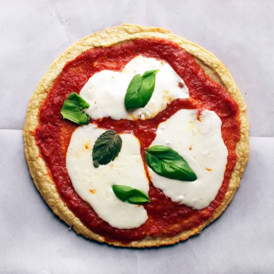 How to Make Quinoa Pizza Crust - Recipe photo by doublethyme
