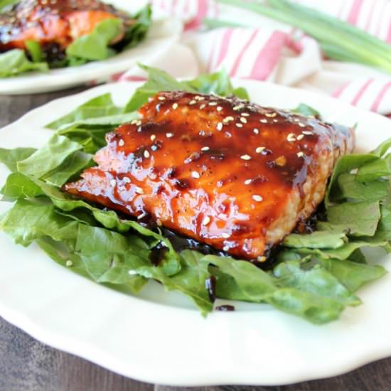 Korean BBQ Grilled Salmon - Recipe photo by Whitney Bond