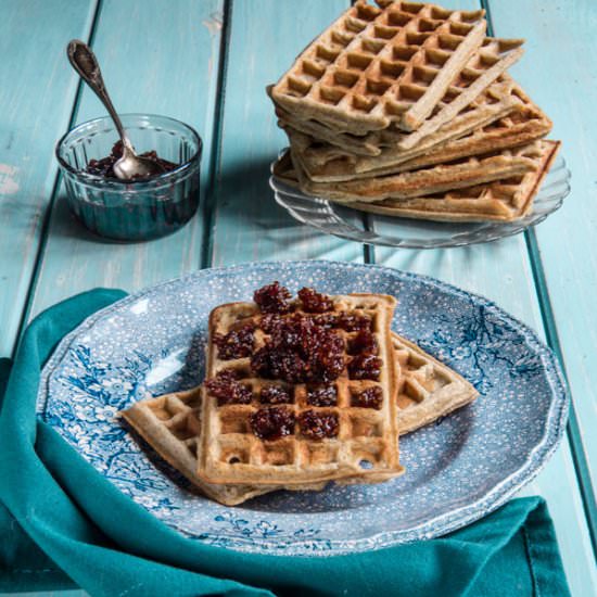 Buckwheat and Millet Waffles - Recipe photo by denisav