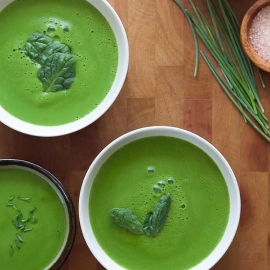 Clean Green Soup - Recipe photo by gourmandeinthek