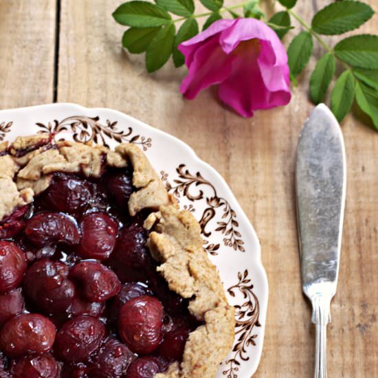 Cherry pie - Recipe photo by mikiMARI