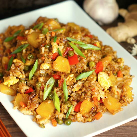 Pineapple Fried Rice - Recipe photo by fearlesshomemaker