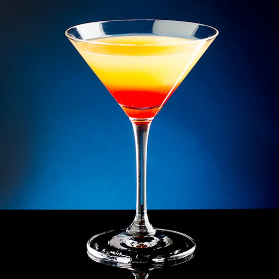 The Golden Dawn Cocktail - Recipe photo by kitchenriffs