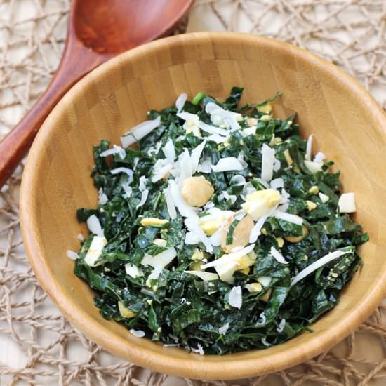 Kale salad - Recipe photo by Food Gal