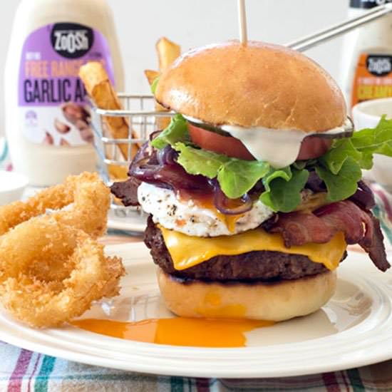 Aussie Burger - Recipe photo by OrgasmicChef