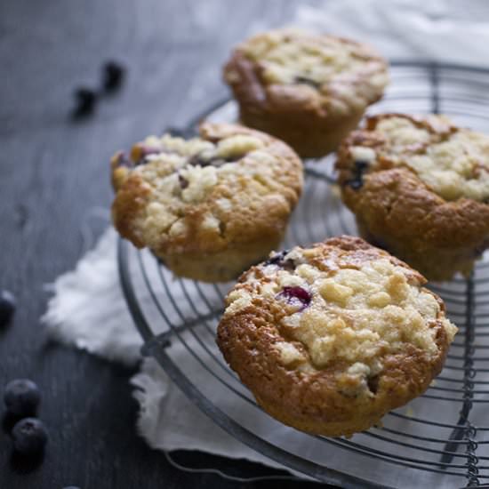 Blueberry Muffins - Recipe photo by Michela