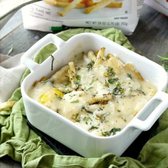 Breakfast Poutine with Fresh Herbs - Recipe photo by healthyrecipeecstasy