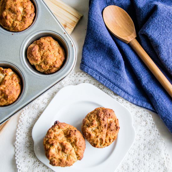 Feijoa and Coconut Muffins - Recipe photo by Wellness with Taryn