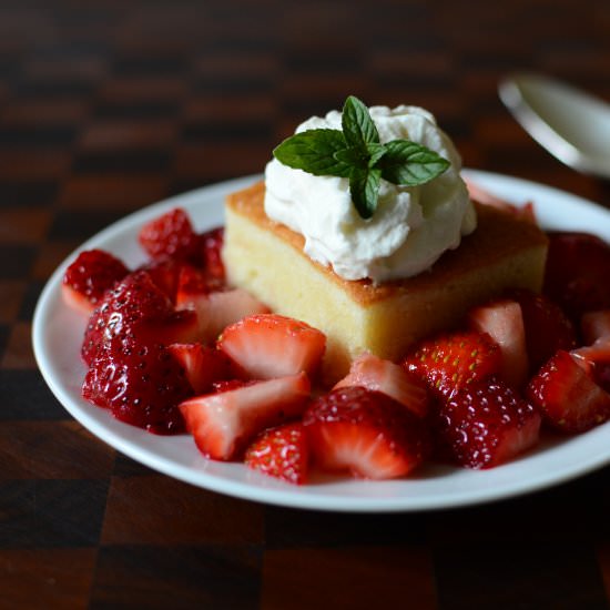 Hot Milk Cake - Recipe photo by ButterYum