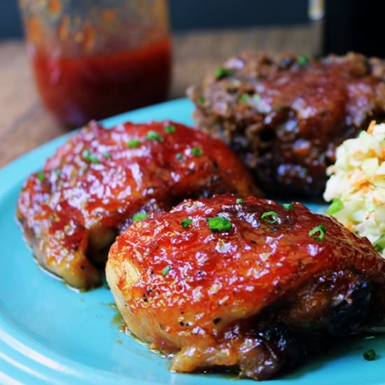 Tony Roma's Inspired BBQ Chicken - Recipe photo by dinnerthendessert