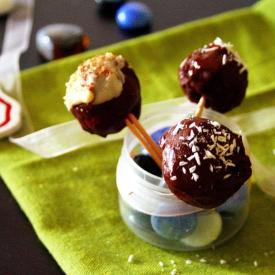 Instant Chocolate Bread Pops - Recipe photo by PKsKitchenEquations