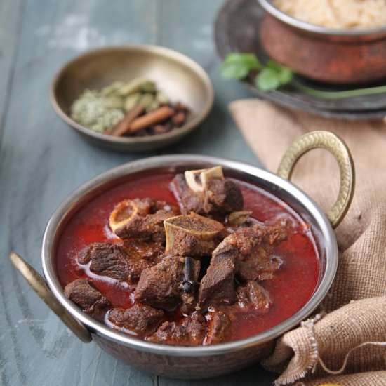 Mutton Rogan Josh - Recipe photo by openbook