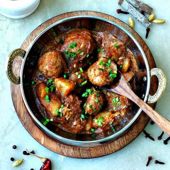 Masala Meatball Curry - Recipe photo by Maniche