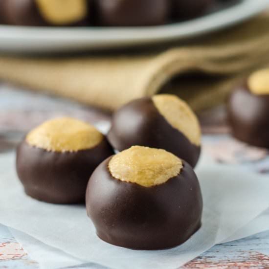 Buckeye Candy - Recipe photo by freshaprilflours