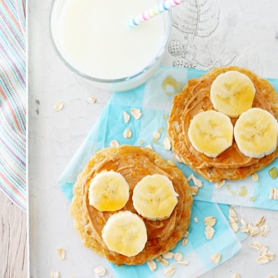 Oatmeal Pancakes - Recipe photo by foodtasticmom